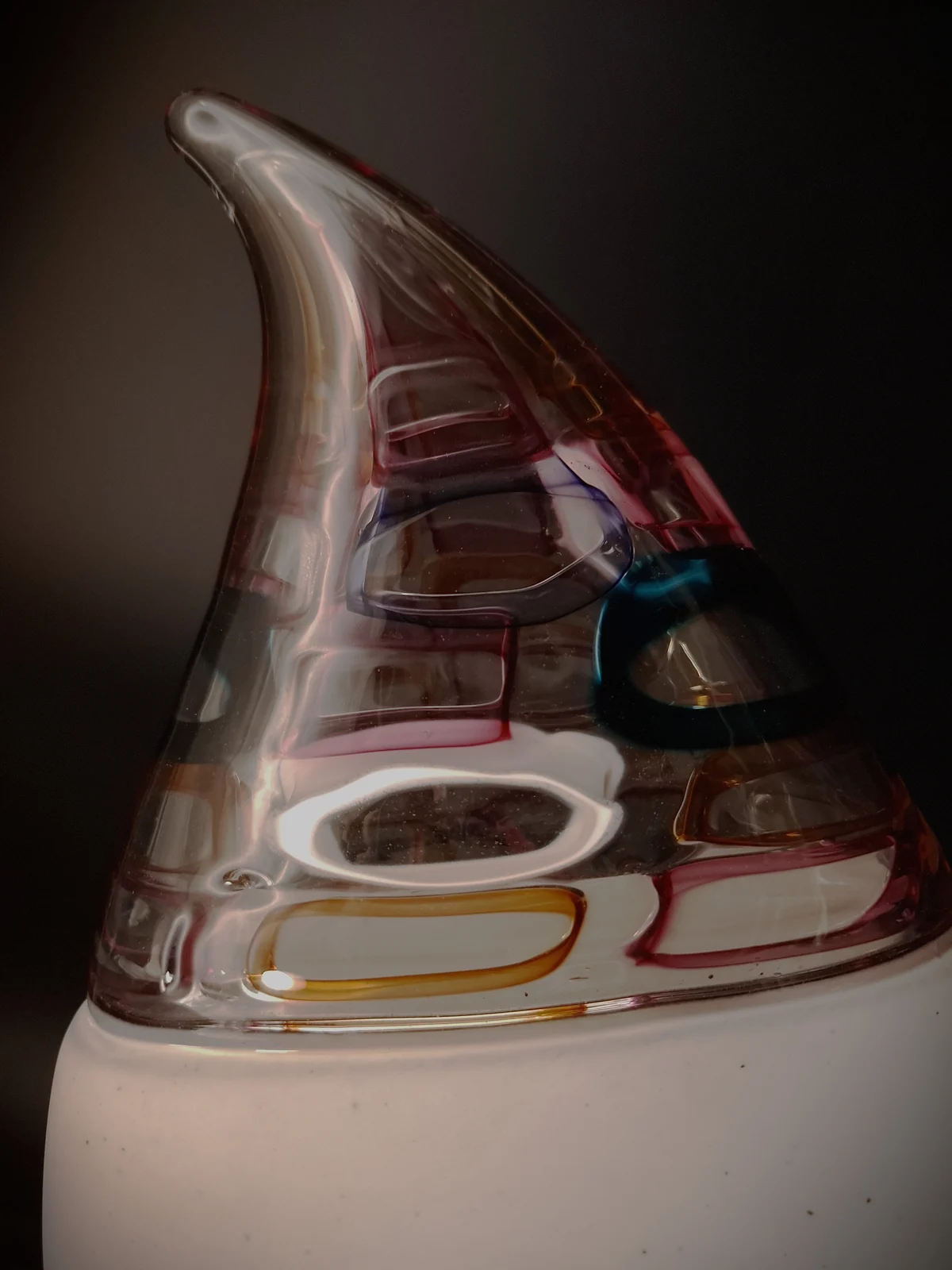Glass artwork detail